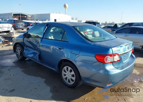 2013 Toyota Corolla L from USA, damaged, VIN 5YFBU4EE3DP214808